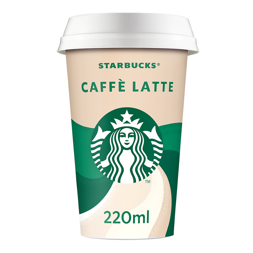 STARBUCKS Ρόφημα Καφέ Caffe Latte 220ml